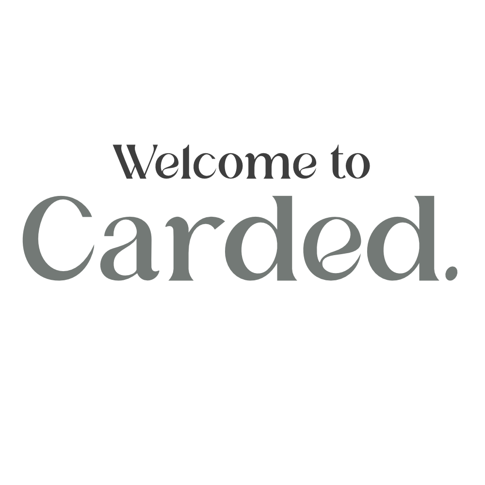 Welcome to Carded.